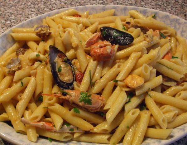 Penne allo scogliio